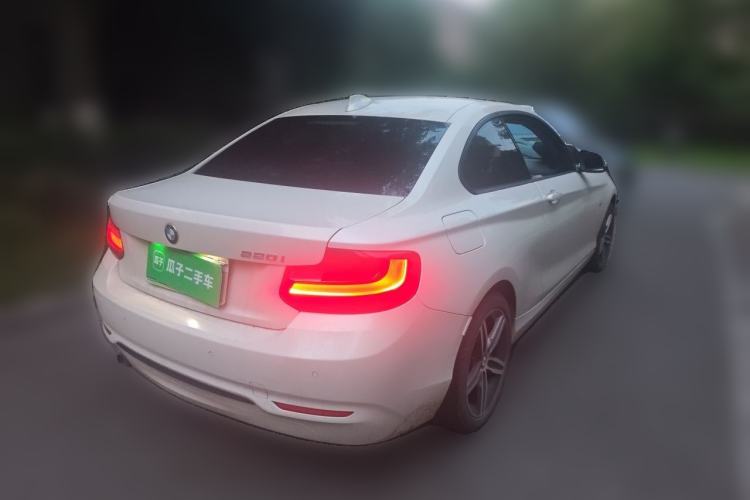 Used BMW 2 Series 2014 220i Sport Design Package Rear Right 45 Deg
