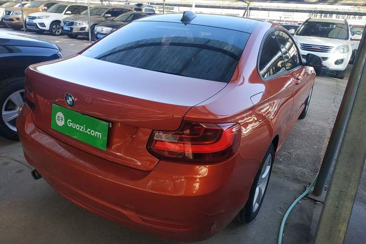 Used BMW 2 Series 2014 220i Leading Model Rear Right 45 Deg