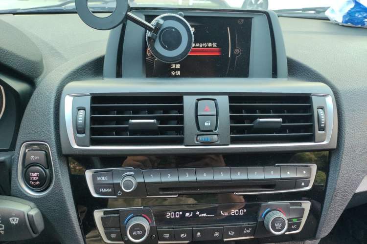 Used BMW 2 Series 2015 218i Convertible Coupe Audio And AC Panel