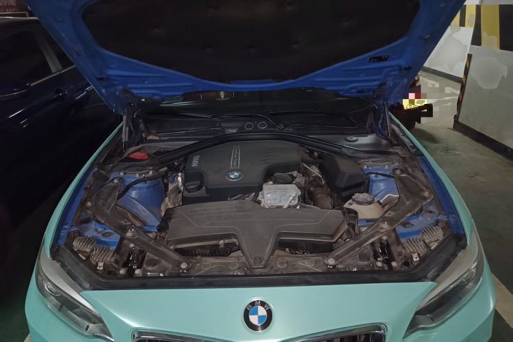 Used BMW 2 Series 2015 220i Convertible Coupe Leading Model Engine Bay
