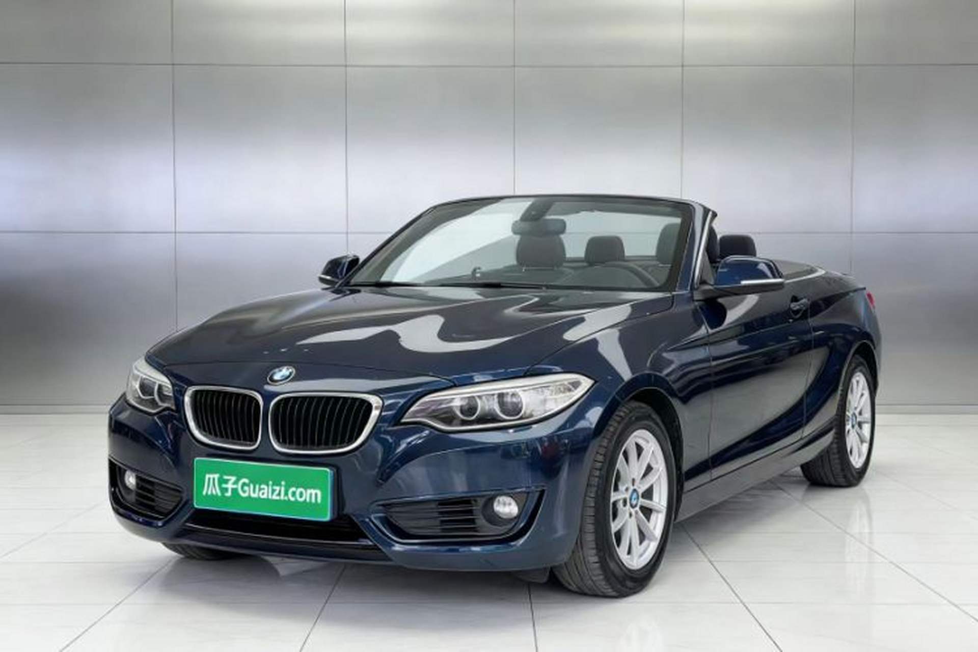 Used BMW 2 Series 2015 218i Convertible Coupe Front Left 45 Deg