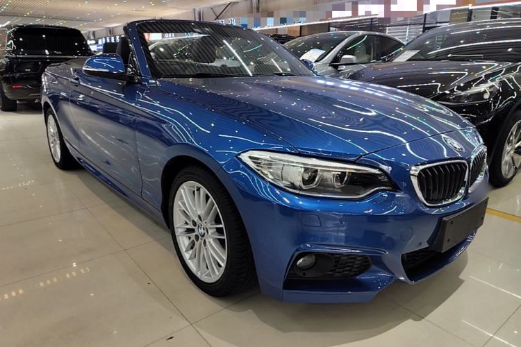 Used BMW 2 Series 2015 220i Convertible Coupe M Sport Edition Front Right 45 Deg