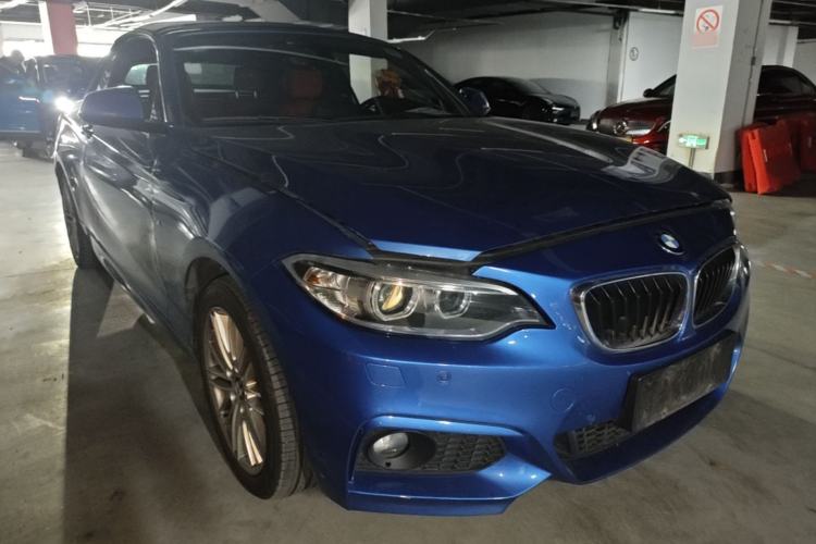 Used BMW 2 Series 2015 220i Convertible Coupe M Sport Edition Front Right 45 Deg