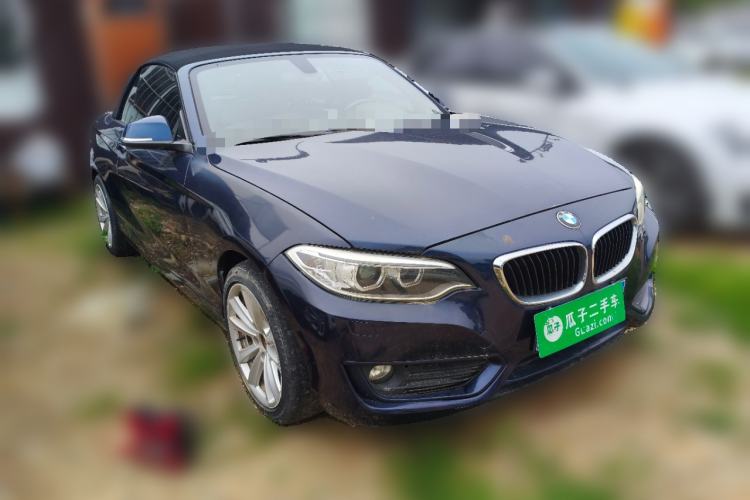 Used BMW 2 Series 2015 220i Convertible Coupe Leading Model Front Right 45 Deg