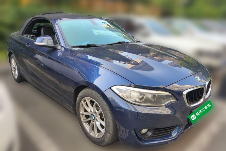 Used BMW 2 Series 2015 218i Convertible Coupe Front Right 45 Deg