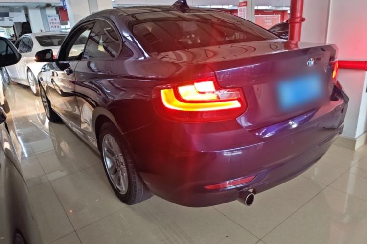 Used BMW 2 Series 2015 218i Rear Left 45 Deg