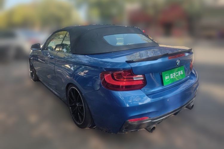Used BMW 2 Series 2015 220i Convertible Coupe M Sport Edition Rear Left 45 Deg