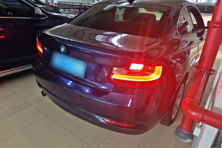 Used BMW 2 Series 2015 218i Rear Right 45 Deg