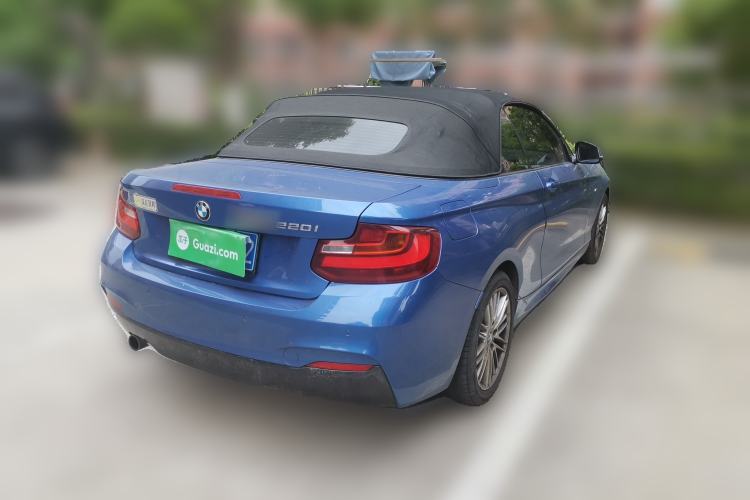 Used BMW 2 Series 2015 220i Convertible Coupe M Sport Edition Rear Right 45 Deg