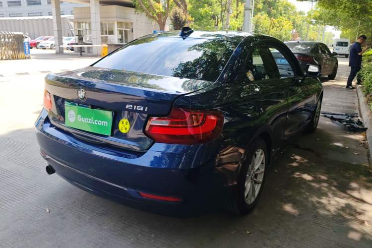 Used BMW 2 Series 2015 218i Rear Right 45 Deg
