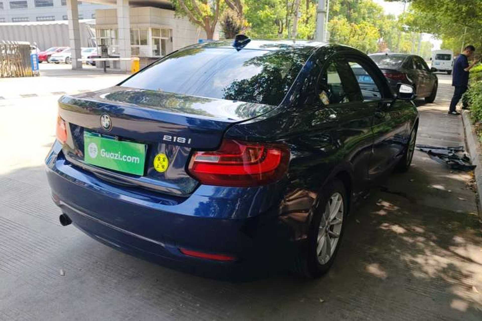 Used BMW 2 Series 2015 218i Rear Right 45 Deg