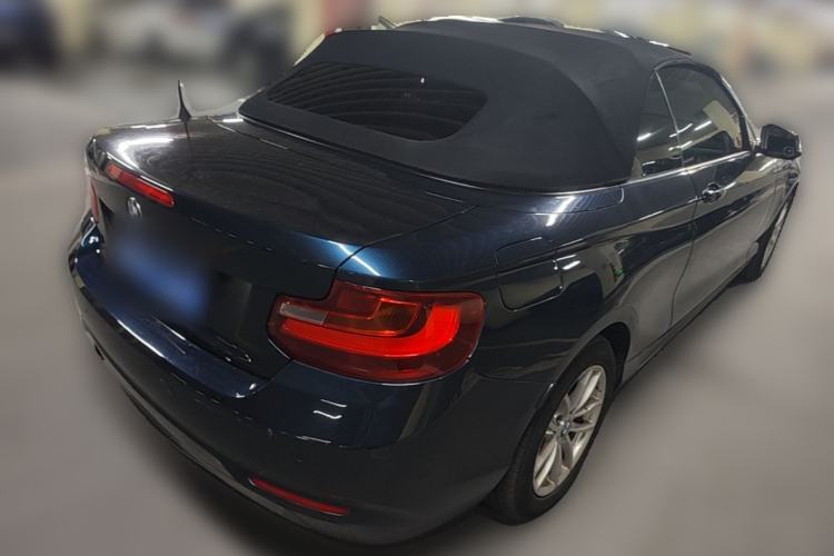 Used BMW 2 Series 2015 218i Convertible Coupe Rear Right 45 Deg