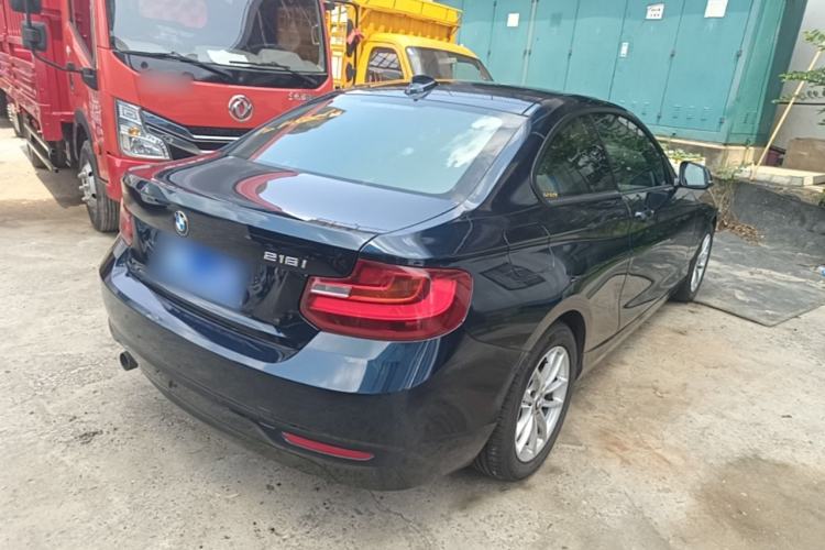 Used BMW 2 Series 2015 218i Rear Right 45 Deg