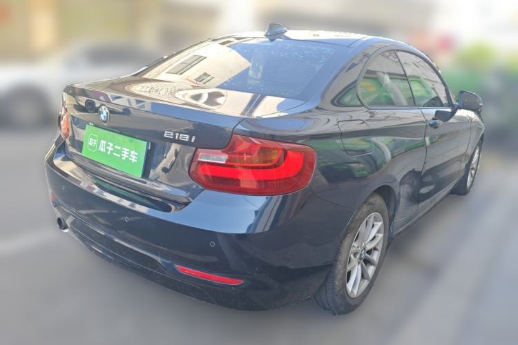 Used BMW 2 Series 2015 218i Rear Right 45 Deg