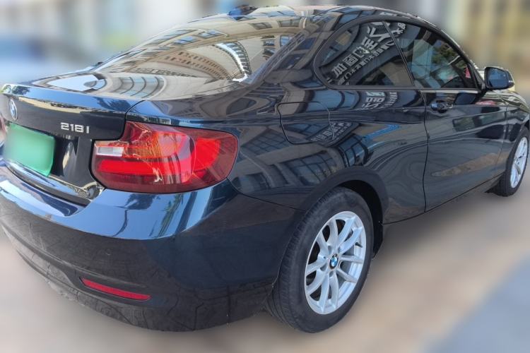 Used BMW 2 Series 2015 218i Rear Right 45 Deg