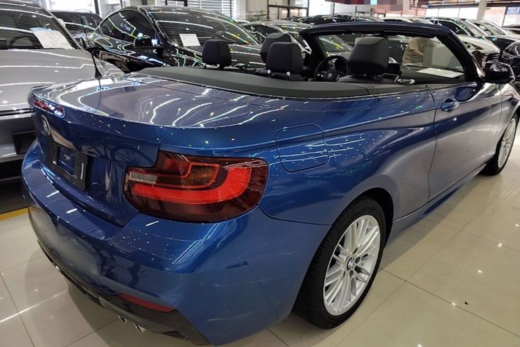 Used BMW 2 Series 2015 220i Convertible Coupe M Sport Edition Rear Right 45 Deg