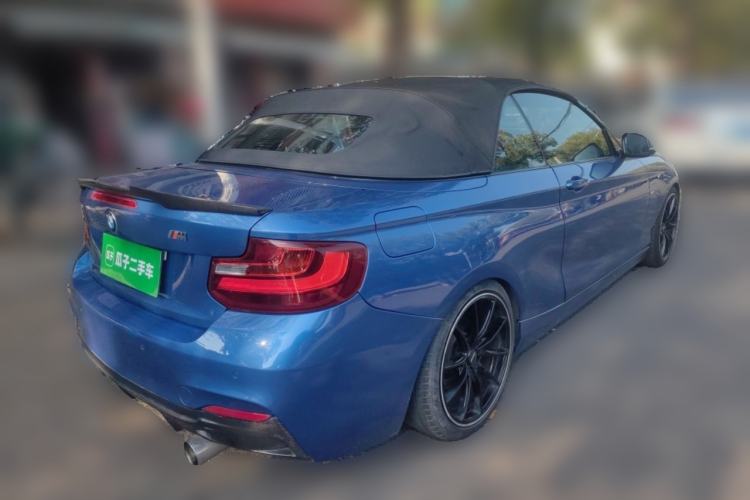 Used BMW 2 Series 2015 220i Convertible Coupe M Sport Edition Rear Right 45 Deg