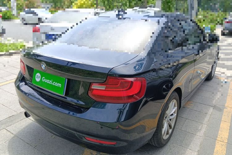 Used BMW 2 Series 2015 218i Rear Right 45 Deg