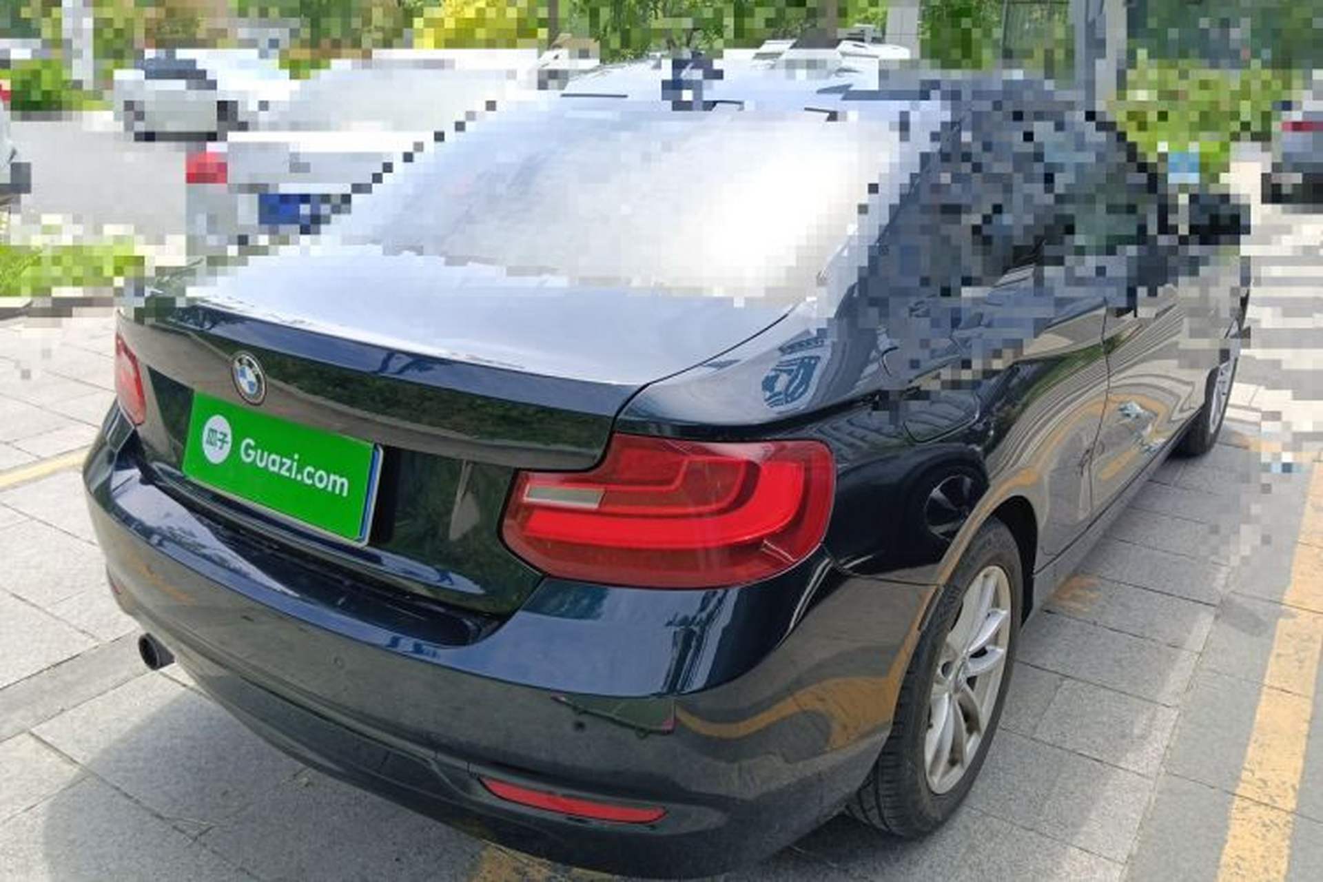 Used BMW 2 Series 2015 218i Rear Right 45 Deg