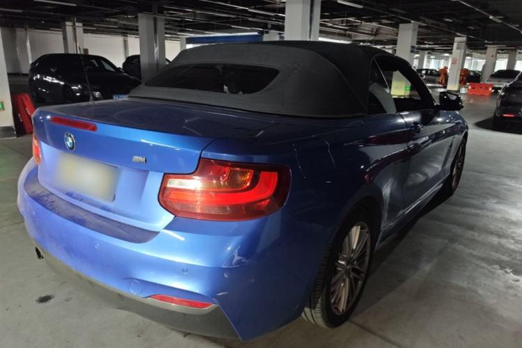 Used BMW 2 Series 2015 220i Convertible Coupe M Sport Edition Rear Right 45 Deg