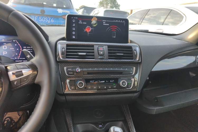 Used BMW 2 Series 2015 218i Convertible Coupe Audio And AC Panel