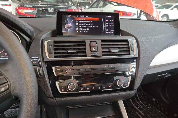 Used BMW 2 Series 2015 218i Convertible Coupe Audio And AC Panel