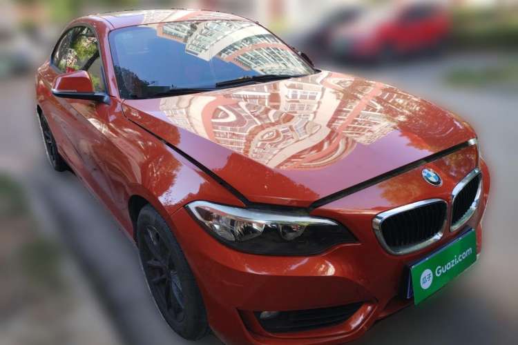 Used BMW 2 Series 2015 218i Front Right 45 Deg