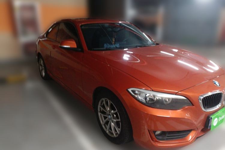 Used BMW 2 Series 2015 218i Front Right 45 Deg