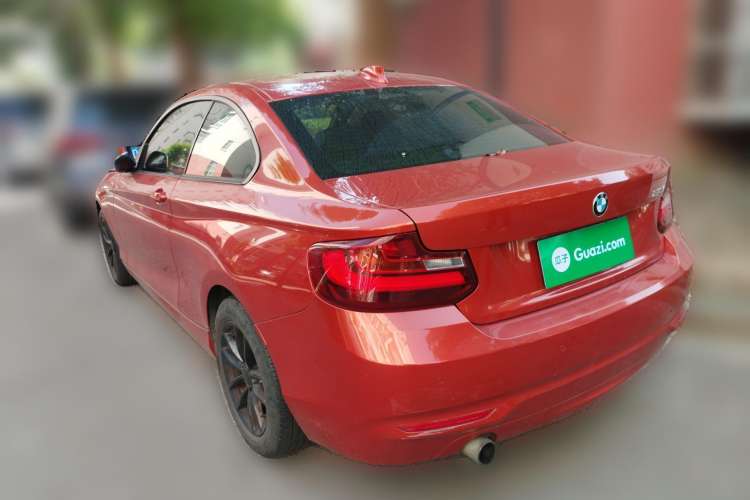 Used BMW 2 Series 2015 218i Rear Left 45 Deg