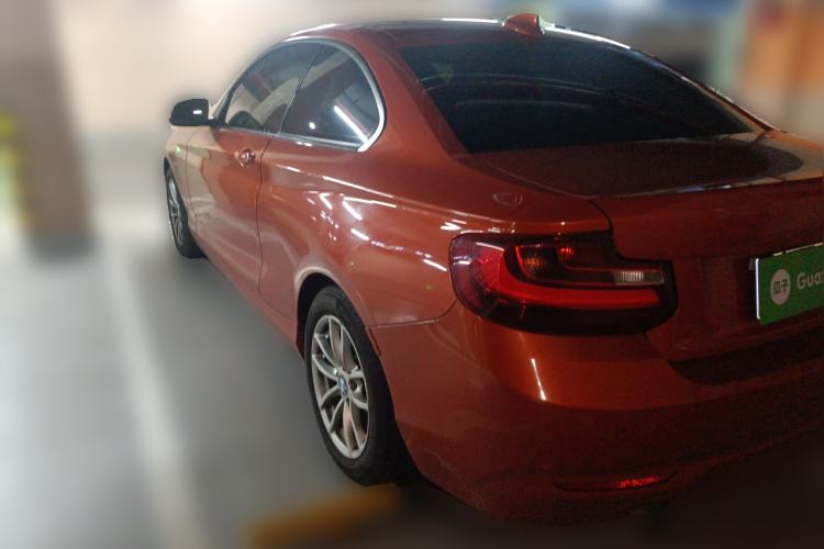 Used BMW 2 Series 2015 218i Rear Left 45 Deg