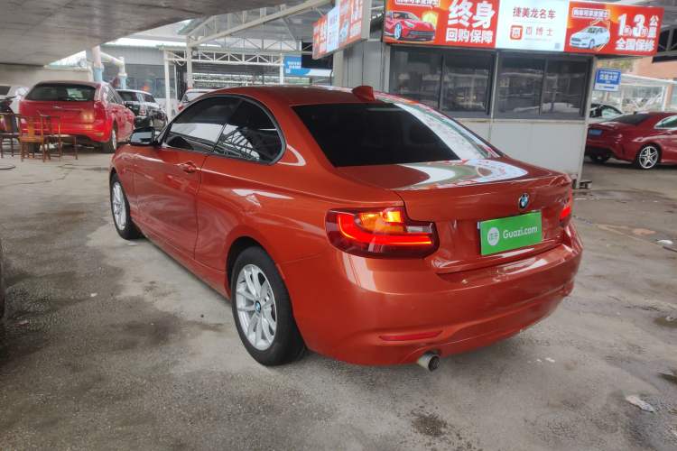 Used BMW 2 Series 2015 218i Rear Left 45 Deg