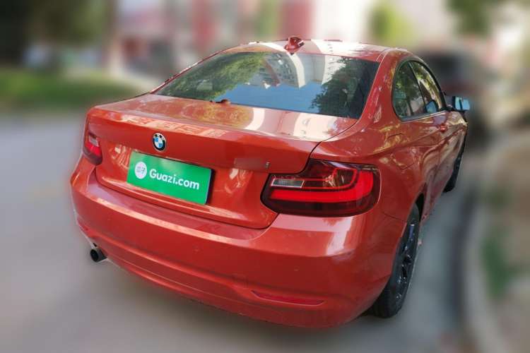 Used BMW 2 Series 2015 218i Rear Right 45 Deg