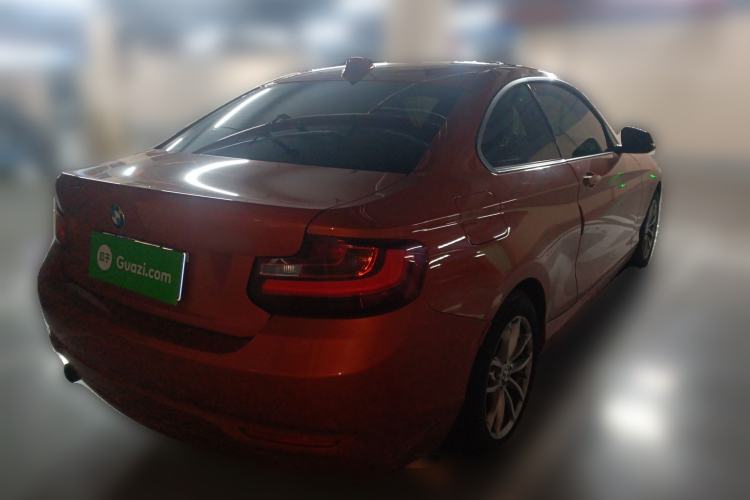 Used BMW 2 Series 2015 218i Rear Right 45 Deg