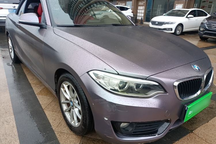 Used BMW 2 Series 2015 218i Convertible Coupe Front Right 45 Deg