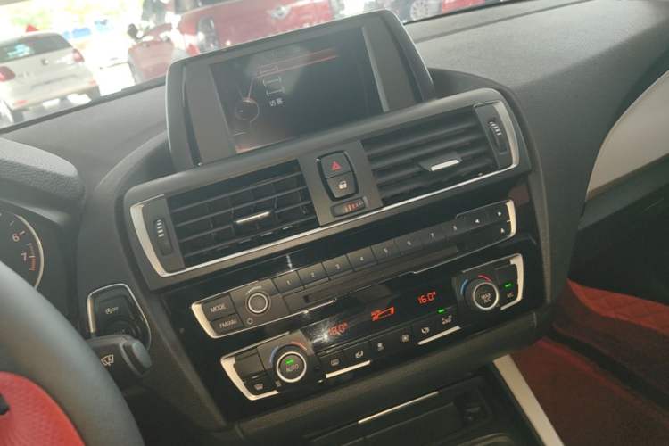 Used BMW 2 Series 2015 218i Convertible Coupe Audio And AC Panel