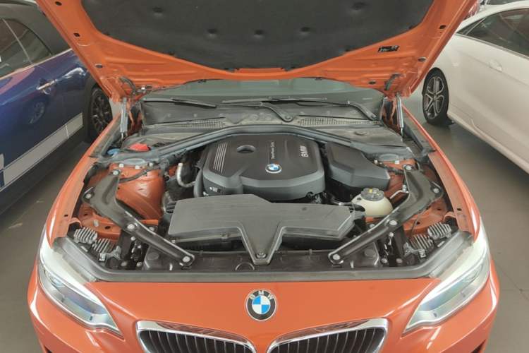 Used BMW 2 Series 2015 218i Convertible Coupe Engine Bay