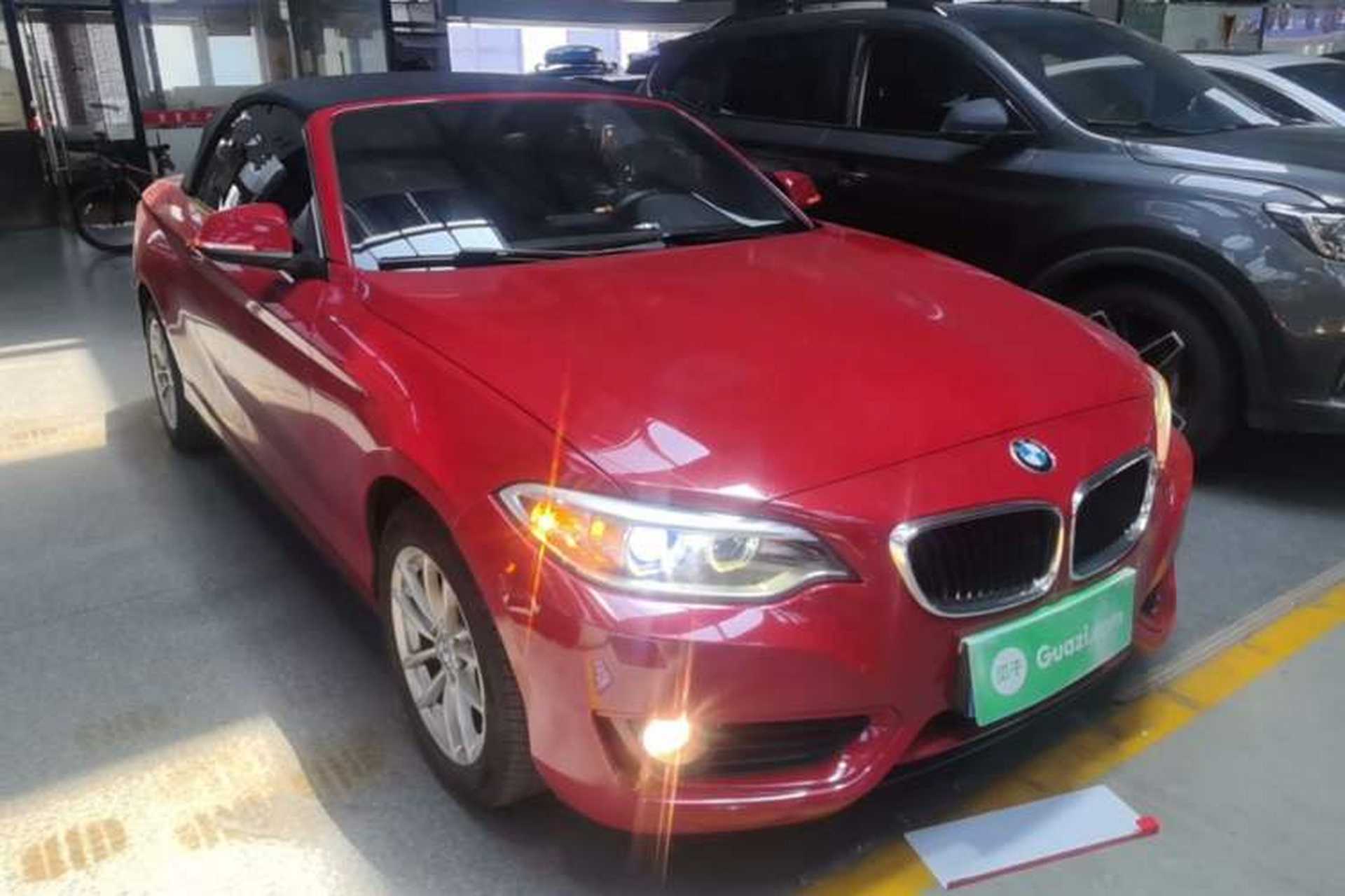 Used BMW 2 Series 2015 218i Convertible Coupe Front Right 45 Deg