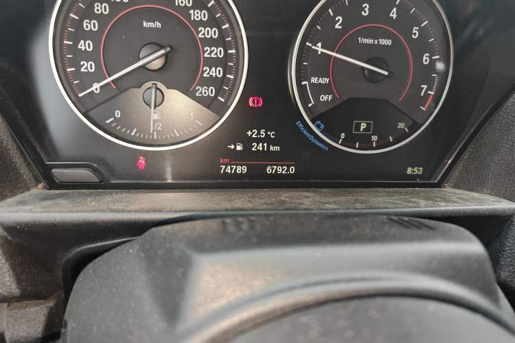 Used BMW 2 Series 2015 220i Convertible Coupe Leading Model Odometer Close Up