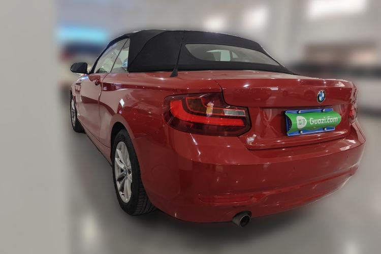 Used BMW 2 Series 2015 218i Convertible Coupe Rear Left 45 Deg