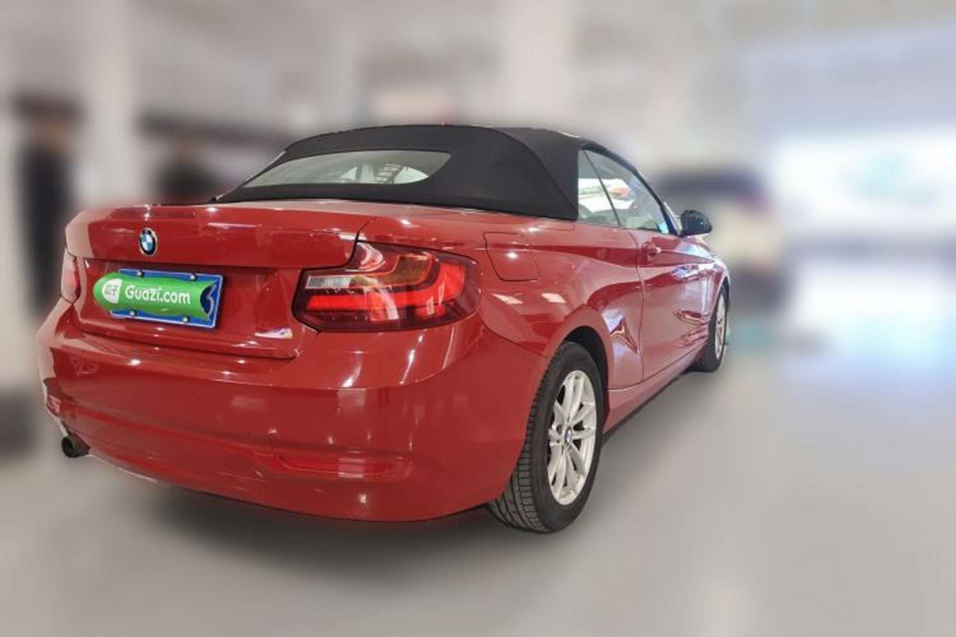 Used BMW 2 Series 2015 218i Convertible Coupe Rear Right 45 Deg