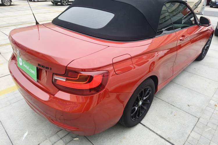 Used BMW 2 Series 2015 218i Convertible Coupe Rear Right 45 Deg