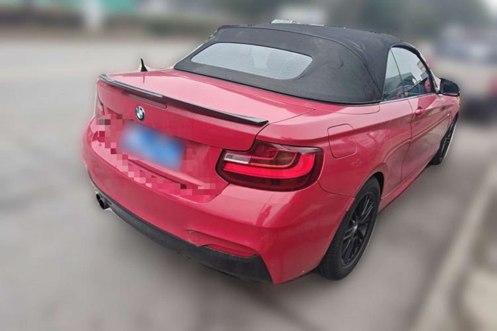 Used BMW 2 Series 2015 220i Convertible Coupe Leading Model Rear Right 45 Deg