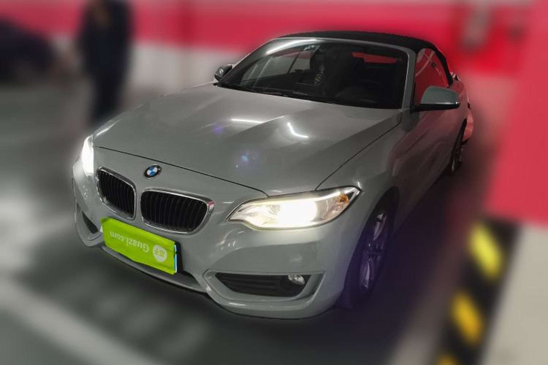 Used BMW 2 Series 2015 218i Convertible Coupe Front Left 45 Deg