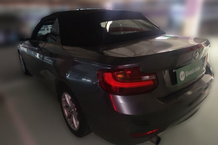 Used BMW 2 Series 2015 218i Convertible Coupe Rear Left 45 Deg