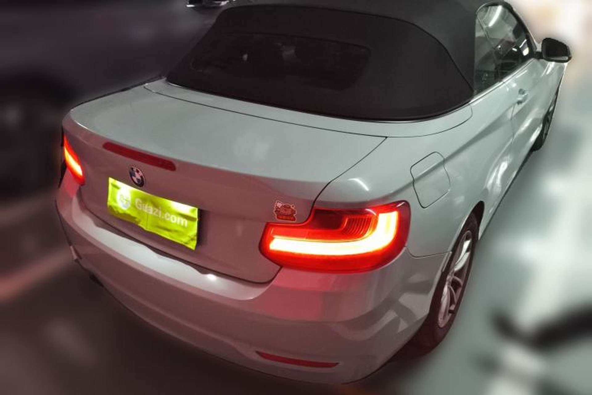 Used BMW 2 Series 2015 218i Convertible Coupe Rear Right 45 Deg