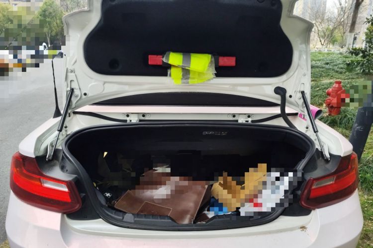 Used BMW 2 Series 2015 218i Convertible Coupe Trunk