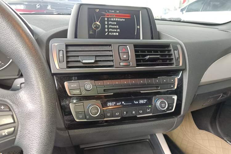 Used BMW 2 Series 2015 218i Convertible Coupe Audio And AC Panel