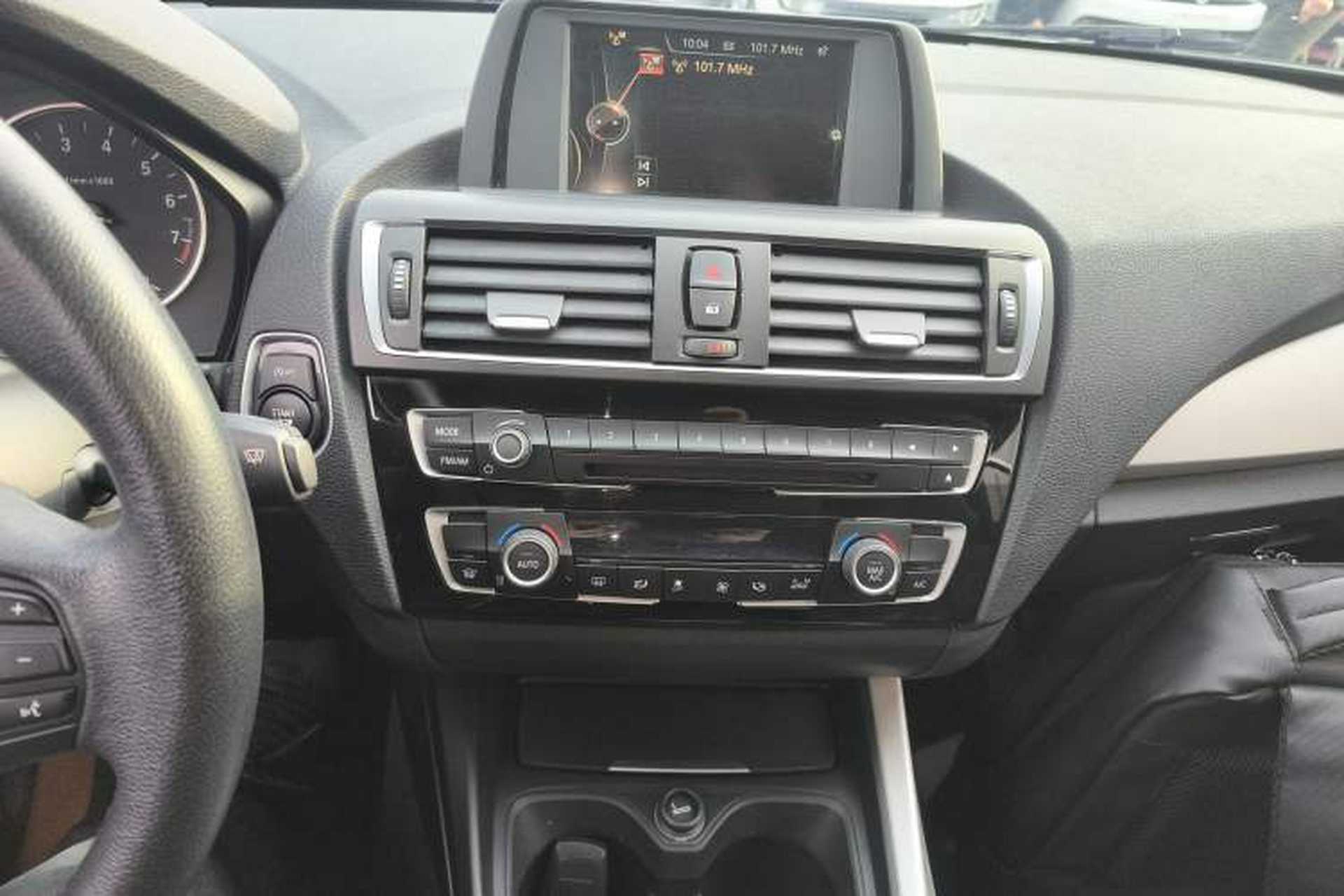 Used BMW 2 Series 2015 218i Convertible Coupe Audio And AC Panel