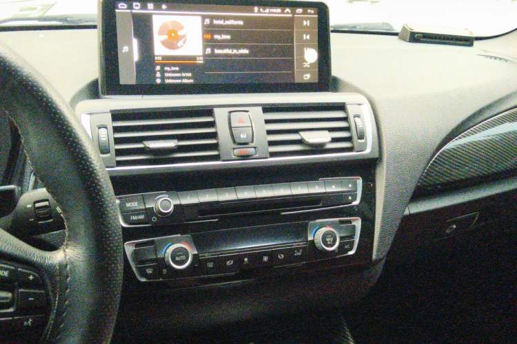 Used BMW 2 Series 2015 218i Convertible Coupe Audio And AC Panel