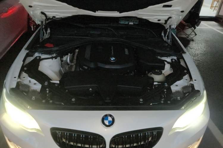 Used BMW 2 Series 2015 218i Convertible Coupe Engine Bay